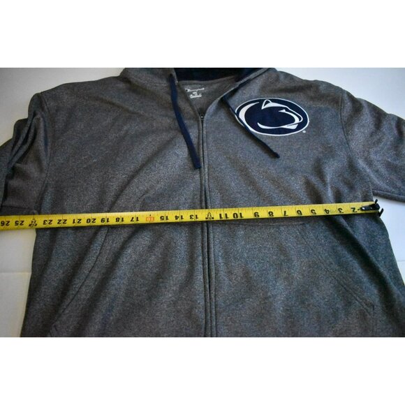 Penn State Womens Zip Up Hoodie Size 2XL Grey Champion Nittany Lions - Picture 3 of 7